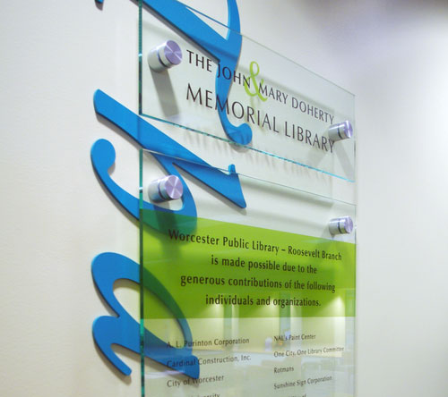 Donor Plaques and Donor Wall Signage, Impact Signs