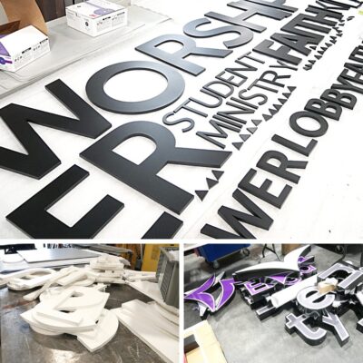 SS sign production 2